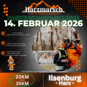 Harzmarsch 20Km Ilsenburg - 14.02.2026