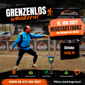 Harzmarsch 30Km Neustadt/Harz Maiglanz 15.05.2027