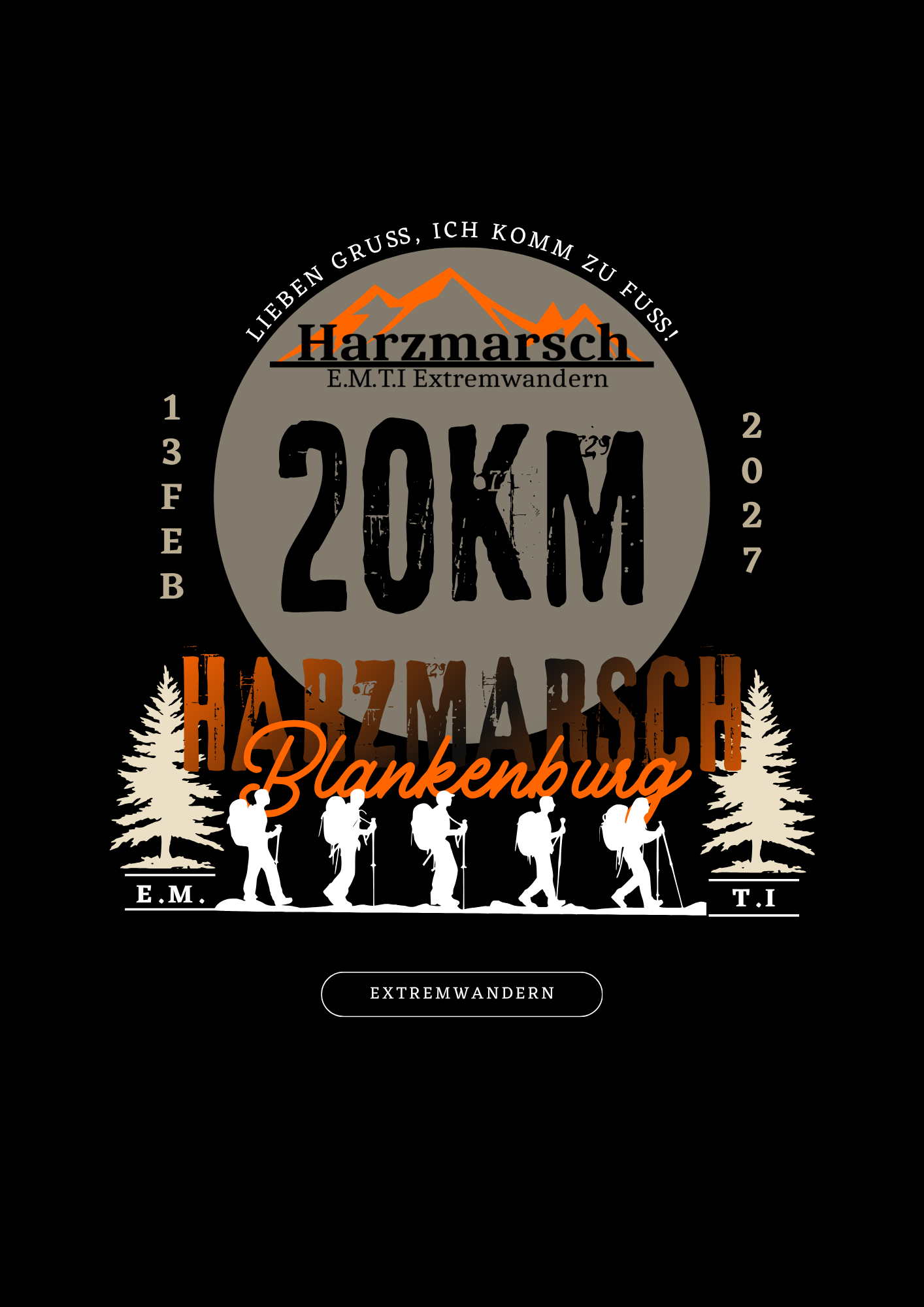 Harzmarsch 20Km Blankenburg Saisonstart 13.02.2027 – Bild 2